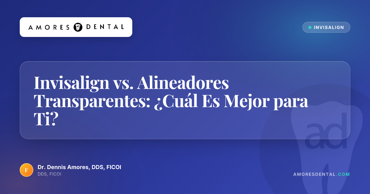 Invisalign vs. Alineadores Transparentes: ¿Cuál Es Mejor para Ti?