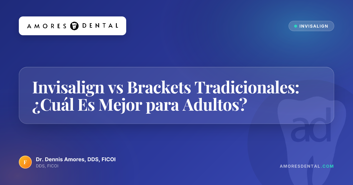 Invisalign vs Brackets Tradicionales: ¿Cuál Es Mejor para Adultos?