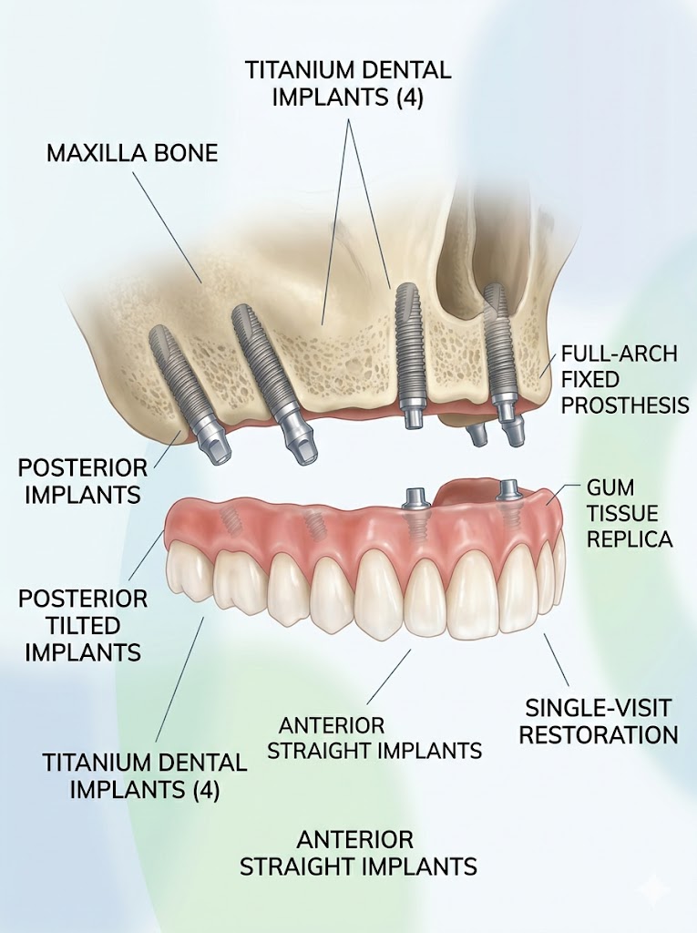 All-on-4 Dental Implants